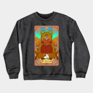 The Emperor Tarot Card Crewneck Sweatshirt